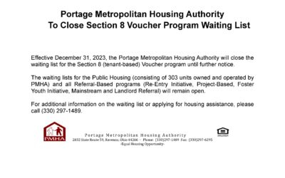 Section 8 Waiting List Closing