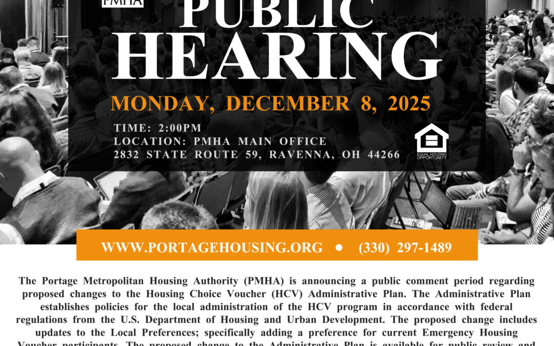 PMHA Public Hearing Notice